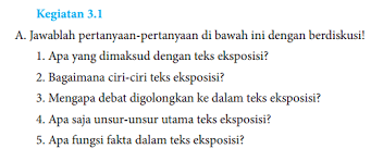 Pendidikan Bahasa Indonesia Kelas 8 Teks Eksposisi
