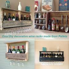 Some may be looking for a kitchen wine rack, others for a hanging wine rack, or some may just want a simple area to store cases of. Cool Diy Decorative Wine Racks From Pallets My Desired Home