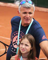 His parents were tennis players. Apostolos Tsitsipas Apotsitsipas Twitter