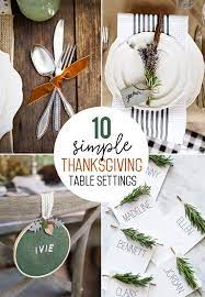 Here's how to create a proper place. Simple Thanksgiving Table Setting Ideas My Sister S Suitcase