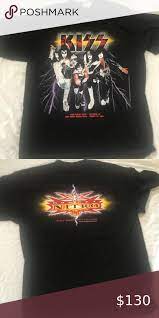 Wcw Very Rare Kiss Tee Shirt Monday Nitro Tee Shirts Tees Shirts