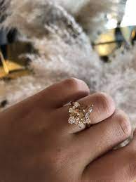 Pear Morganite Engagement Ring Custom Engagement Rings Morganite Engagement Ring Filigree Wedding Ring Morganite Engagement