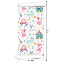 Fauna si merryweather tort cenusareasa si printese disney tort printesa. Tapet Copii Unicorni Si Printese 53cm X 10m Emag Ro