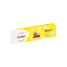 Galler Baton Chocolat Blanc Coco 70 Gr Chocolat Blanc Chocolat Coco