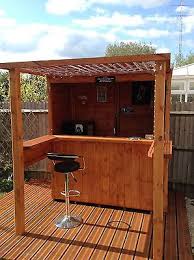 The Mini Sports Bar Garden Bar With Free Removable Security Hatch Garden Bar Backyard Garden Design Sports Bar