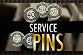 Locals award service pins