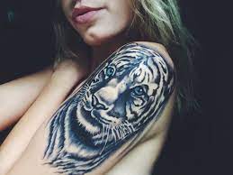 White Tiger Ideas For Tattoos Tiger Tattoo Tattoos Neck Tattoo