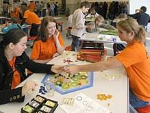 Catan, previously known as the settlers of catan or simply settlers, is a multiplayer board game designed by klaus teuber. Catan Wikipedia