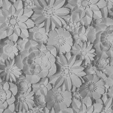Follow the vibe and change your wallpaper every day! Fine Decor Dimensions 3d Floral Grey Wallpaper Fd42691 Www Batleydiy Co Uk