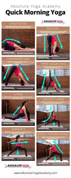 Absolute Yoga Academy Quick Morning Yoga Quick Morning Yoga Easy Yoga Workouts Morning Yoga Sequences