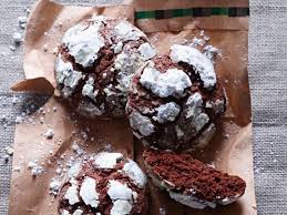 Schoko Schneeballe Rezept Schokoplatzchen Platzchen Backen Weihnachten Schokoladenplatzchen