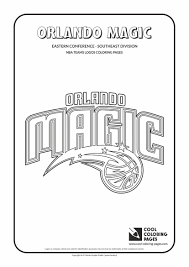 In case you don\'t find what you are looking for, use the top. Cool Coloring Pages Nba Basketball Clubs Logos Easter Conference Southeast Orlando Magic Cool Coloring Pages Coloring Pages