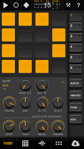 Elastic Drums Iphone Screen 1 Ios Music Drums Mobile Music