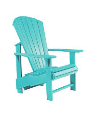 There are variations on the standard adirondack chairs to add comfort and support while still maintaining their iconic silhouette. Cr Plastic Products C03 Upright Adirondack