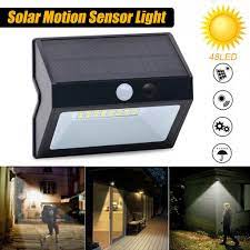 The solar panel facilitates maximum absorption of sunlight and this provides a high brightness output. Buy Waterproof 48 Led 4 Modes Pir Motion Sensor Solar Power Wall Light Outdoor Garden Lamp At Affordable Prices Price 93 Usd Free Shipping Real Reviews With Photos Joom