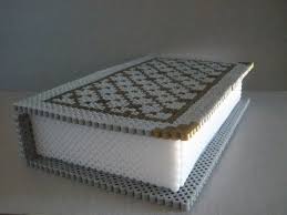 Caja Libro Hama Beads Youtube 3d Perler Bead Hama Beads Patterns Perler Beads