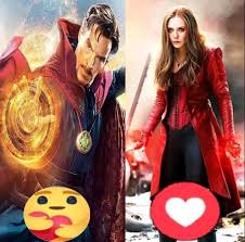 Wild emotion versus academic elitism. The Avengers Doctor Strange Vs Scarlet Witch Facebook