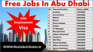 Responsibilities include administrative duties such as keeping track of all transaction documents in the client database for our real estate agents, monitoring and notifying clients of important deadlines, complying with legal procedures, and planning. Latest New Jobs In Abu Dhabi Uae 2021