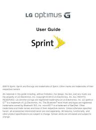 Es súper rápido y fácil. Lg Ls970 User Manual Pdf Download Manualslib