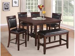 Crown Mark Bar And Game Room Fulton Counter Height Chair 2727s 24 V Winner Furni Counter Height Dining Table Set Counter Height Dining Table Dining Room Sets