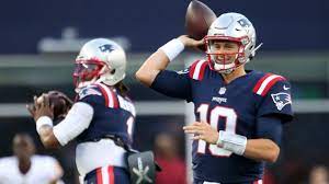 The new england patriots' quarterback competition between rookie mac jones and veteran cam newton continued thursday night in the preseason opener against the washington football. 07qehgtawuatom