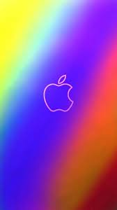 Apple In Rainbow Apple Iphone Wallpaper Hd Apple Wallpaper Iphone Apple Logo Wallpaper Iphone