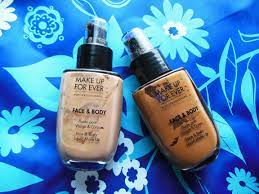 I review the mac and mufe face&body foundations while highlighting key differences between them. Makeup Forever Face Body Foundation Review Lipstick Hoarder
