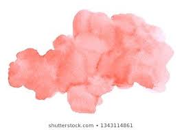 Abstract Hand Drawn Watercolor Coral Brush Stroke With Stains Isolated On White Background Abstract Ar Coral Watercolor Flower Frame Png Watercolor Flowers
