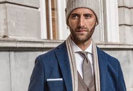 Braune Krawatte Blauer Anzug Blauer Anzug Anzug Dunkelblaue Hose