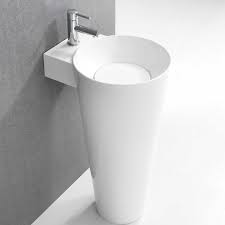 modern pedestal sink 16 inch rs l400
