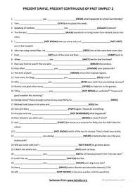 Present Simple Present Continuous тест с ответами 6 класс Present Simple Present Continuous Or Past Simple 2 English Grammar Exercises Learn English English Lessons