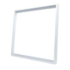 If your new light fixture doesn't match your old mount type, you'll have to remove the bracket from the junction box and change the screws. 2x2ft Surface Mount Kit Aluminum Frame Flush Bracket For Led Panel Light Drop Ceiling Light Flush Mounti Drop Ceiling Lighting Led Panel Light Ceiling Lights