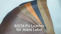Heat Press Hot Stamp Jeans PU Artificial Synthetic Faux Leather Labels  Material Color Change Cuero Para Hacer Etiquetas
