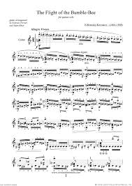 Rimsky Korsakov The Flight Of The Bumblebee Advanced Sheet Music For Guitar Solo Sheet Music Classical Guitar Sheet Music Fingerstyle Guitar Lessons
