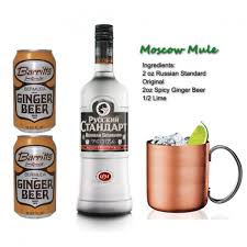 Send The Gift Of Your Favorite Drink The Moscow Mule Gift Set Includes Vodka And Ginger Beer Perfectly Moscow Mule Gift Set Moscow Mule Gift Cocktail Gift Set