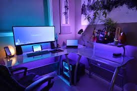 My Relaxing Work Station Setup Imgur Room Setup Game Room Design Gaming Room Setup