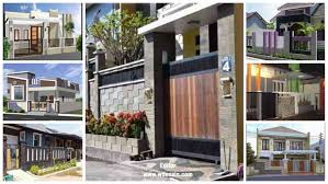 Pagar terbuat dari beberapa buah papan kayu kemudian dipasang sedemikian rupa. Inspirasi Pagar Rumah Sederhana Tapi Cantik Desain Rumah Minimalis Sederhana