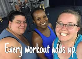 We handed out items at weights this morning