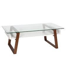 Walnut Glass Top Coffee Table Coffee Table Rectangle Walnut Coffee Table