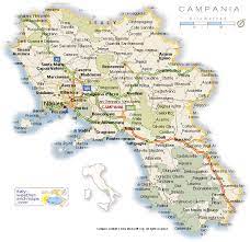 Each angle of view and every map style has its own advantage. Map Of Campania Italy Amalfi Coast Naples Campania Italy Campania Naples Map