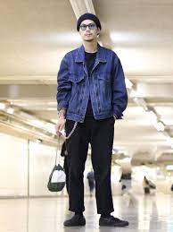 downey lui s 池袋店 essayのデニムジャケットを使ったコーディネート wear ジャケット デニムジャケット ファッションコーディネート