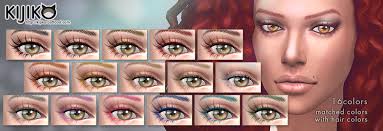 No ea eyelashes · 19. Sims 4 Kijiko 3d Lashes Micat Game