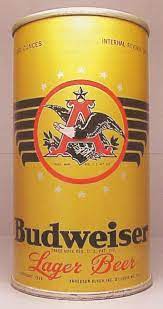 Budweiser Beer Can From Anheuser Busch Flavored Beer Budweiser Beer Beer