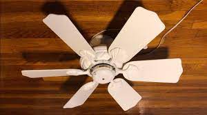 The wailea is a transitional style ceiling fan designed for use indoors or outdoors in either damp or dry locations. Casablanca Wailea Ceiling Fan 31 White Blades 6 Blade Configuration Youtube
