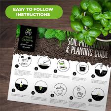 You can add whatever herb seeds you'd like. Indoor Herb Garden Starter Kit 5 Variety Homegrown Garden