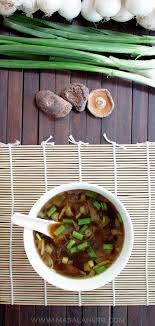 Japanese Onion Soup Recipe With Mushrooms Ginger Garlic Soy Sauce And Beef Broth Flavorful And Onion Soup Recipes Japanese Vegetables Recipe Beef Soup Recipes