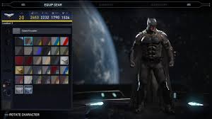 If you own the ultimate edition or ultimate pack for injustice 2 you also received free access to the black lightning premiere shader for. Injustice 2 Batman Movie Gear An Shaders Youtube