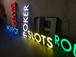 Outdoor Sign For Shop Led Sign Metal Letters Lights Letters Etsy Led Signs Light Letters Outdoor Signs