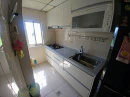 lg人造石灰色檯面搭配白色結晶門廚具f把手e014 ukikit com kitchen cabinets kitchen decor