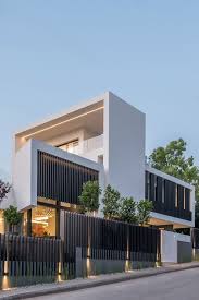 Gallery Of Villa 13 House Parthenios Architects Associates 10 House Front Design Modern House Exterior Architecture House